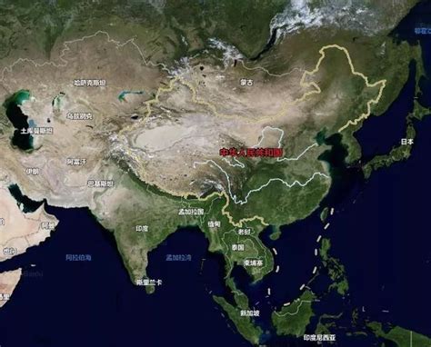 唇亡齒寒的意思 中國衛星地圖